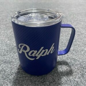 Ralph Lauren 10 oz Mug Vacuum Insulated Stainless Steel MagSlider Lid